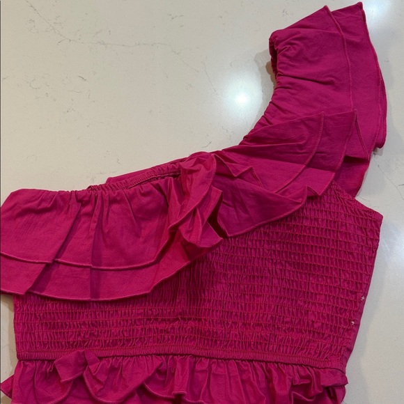 Show Me Your MuMu Fuchsia Ruffled set - Picture 6 of 7